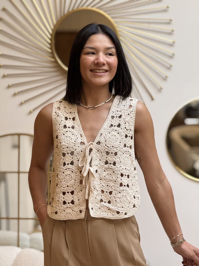 Pull Avec Nœuds - Crème - ENFANT | H&M FR