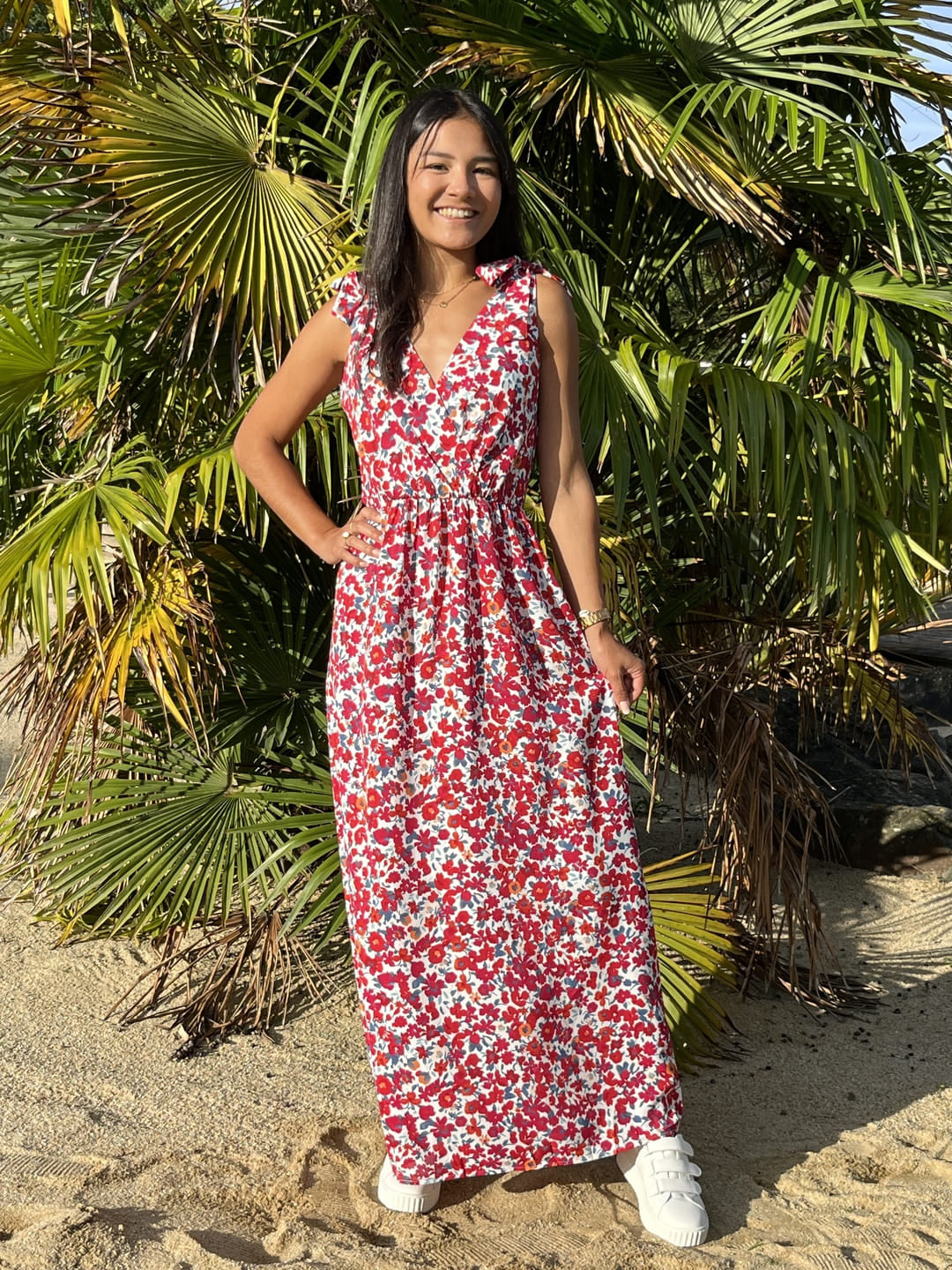 Robe Cocktail Mademoiselle Amour Modèle Berault Rouge - Taille 46 (petit) - Neuve étiquetée